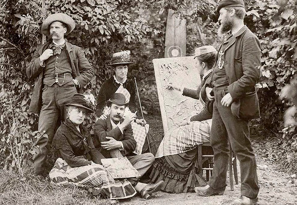 Svenska konstnärer i Grez Svenska konstnärer i Grez